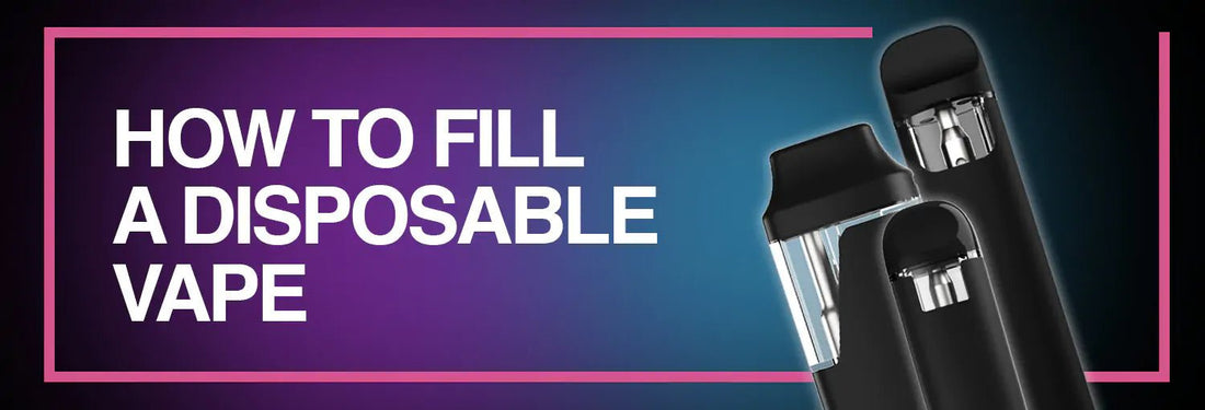 How To Fill A Disposable Vape - iKrusher