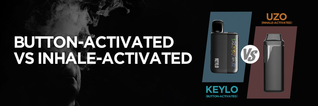 Button vs Inhale-Activated Vapes: What's the Difference? iKrusher Button vs Inhale-Activated Vapes: What's the Difference? iKrusher