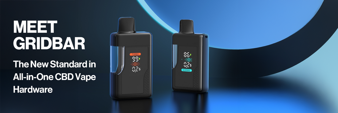 Meet GridBar: The New Standard in All in One CBD Vape Hardware