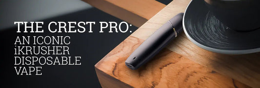 The Crest Pro: An Iconic iKrusher Disposable Vape - iKrusher